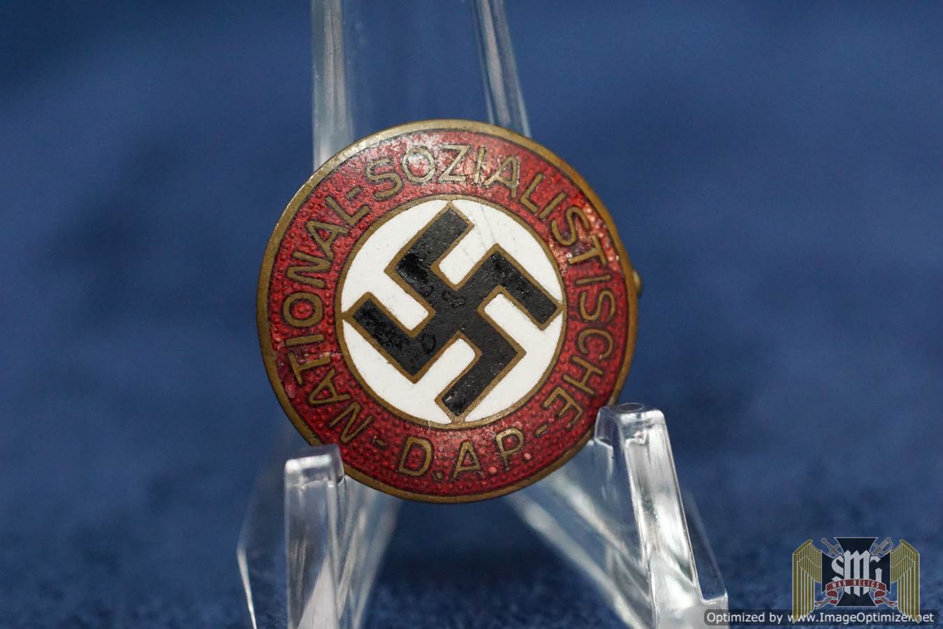 NSDAP Party badge by M1/34 – Karl Wurster, Markneukirchen