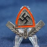 RAD cap Badge in Zinc