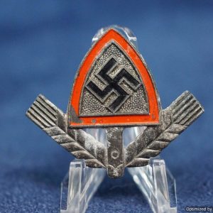 RAD cap Badge in Zinc