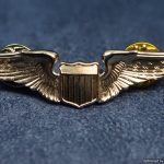 SMGM-4180 US Airforce Pilot wings 51mm Modern