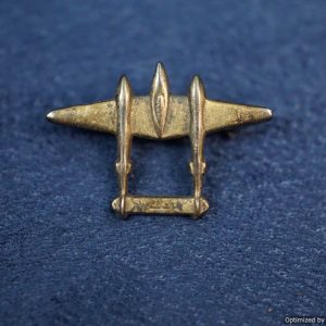 P-38 Lightning lapel pin WW2 era