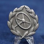German Driver Badge in Silver from Deumer salesman board