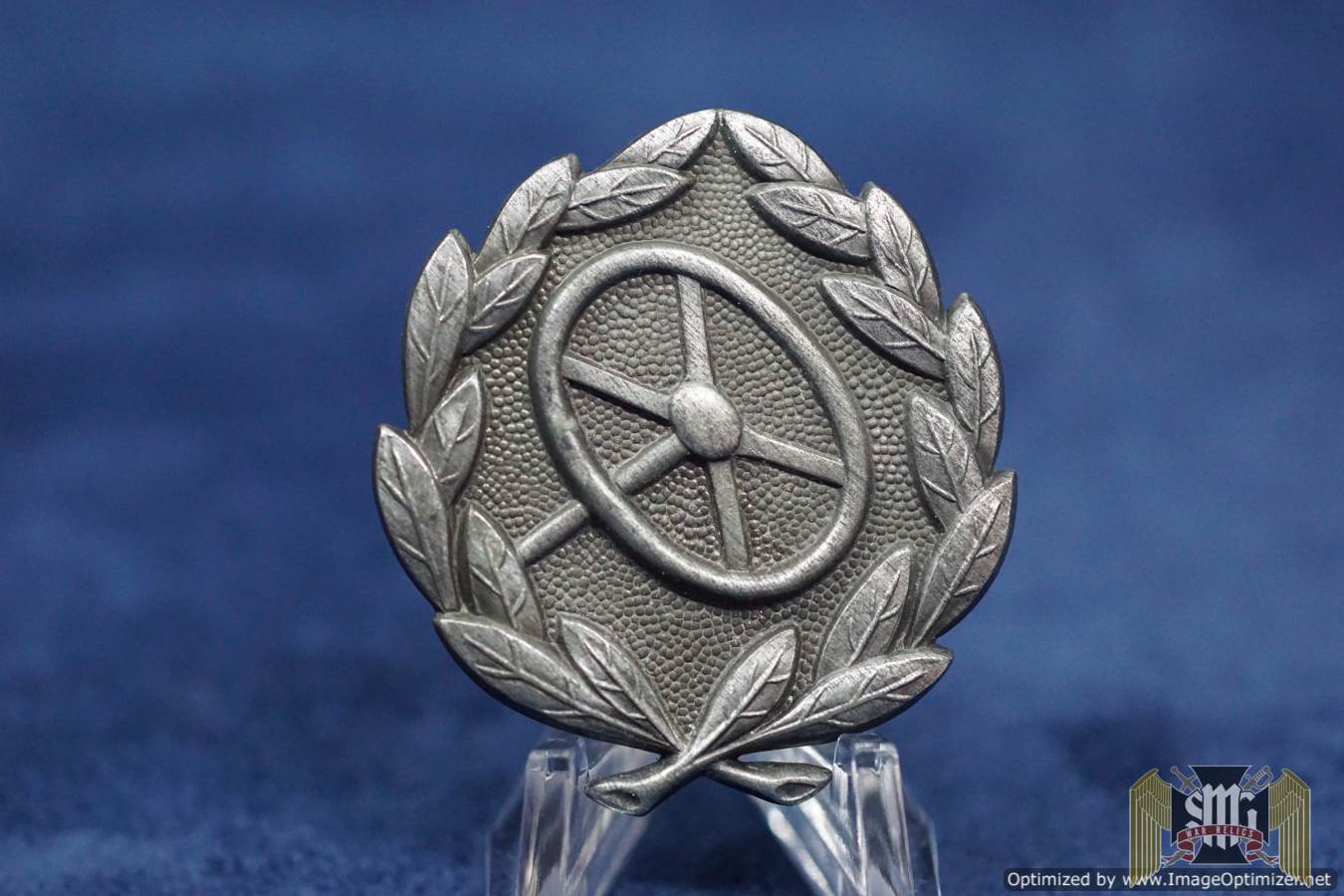 German Driver Badge in Silver from Deumer salesman board