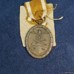 West Wall Medal From salesman sample board