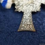 Silver Mother's Cross L/11 marked (Deumer) Sales board removed