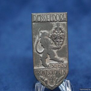 dusseldorf frontsoldaten tag 1935 NSKOV tinnie