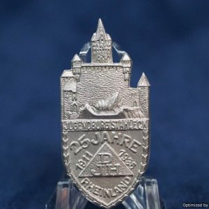 Jugendburg Stahleck 1911-36 DJH (hitler youth) Tinnie