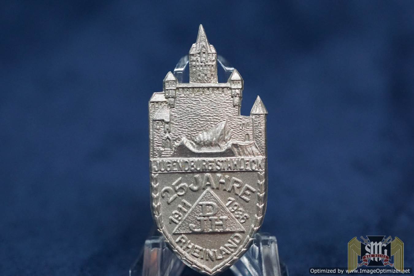 Jugendburg Stahleck 1911-36 DJH (hitler youth) Tinnie