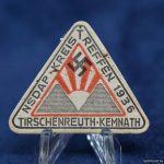 NSDAP Kreis Treffen 1936 TirschenreuthKemnath Paper badge
