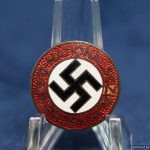 NSDAP Party Badge M1/34 – Karl Wurster
