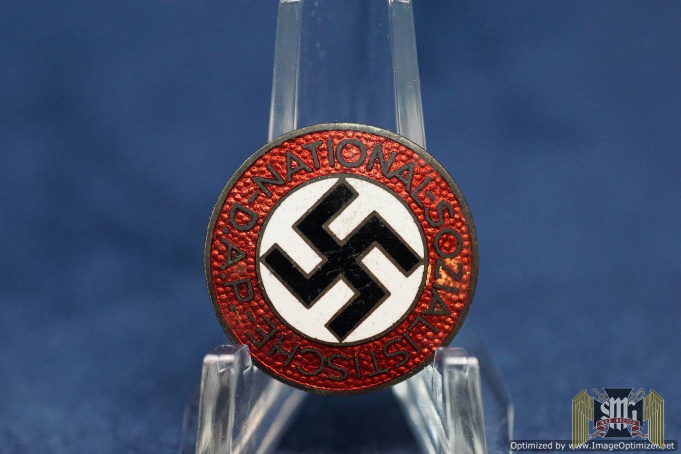 NSDAP Party Badge M1/34 – Karl Wurster