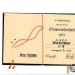 Sport Book 500m 2nd place 1951 Artur Schuettke Grouping