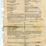 Kreigsmarine Allied Type July 1945 Discharge Document From Artur Schuettke Grouping