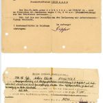 Release document mentioning U70 and U18 and Medical note with Kriegsmarine Dr. signature