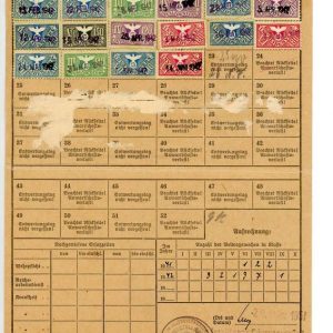 Insurance card "Erhard"