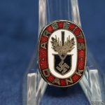 Arbeits Dank pin