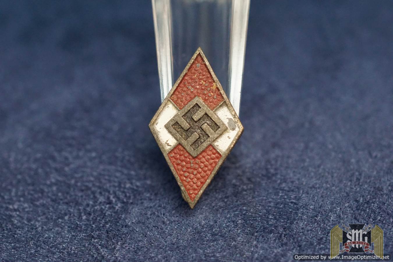 Hitler Youth Member pin by M1/103 – Carl Poellath