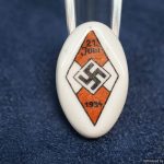 hitler youth meeting pin 1934