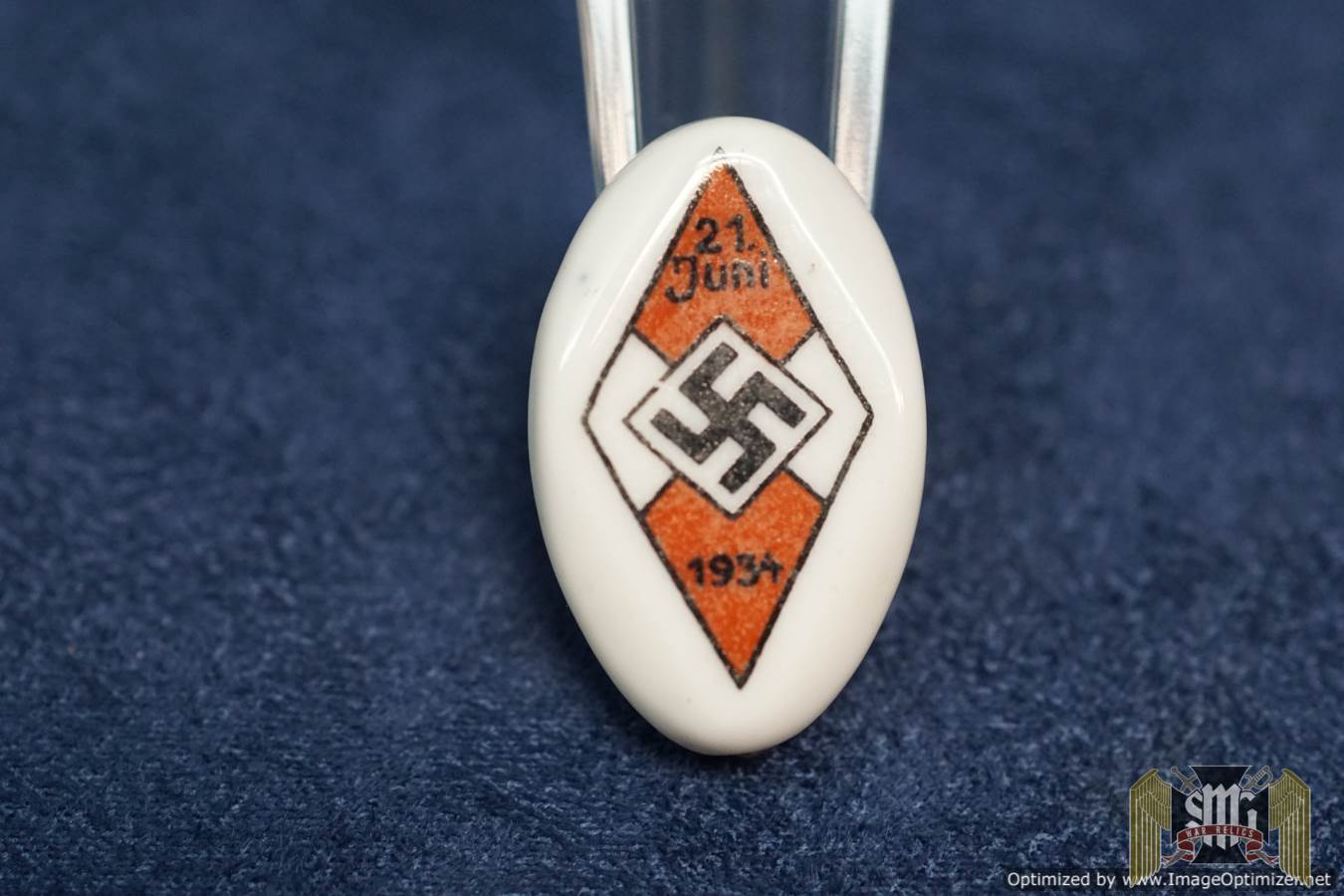 hitler youth meeting pin 1934