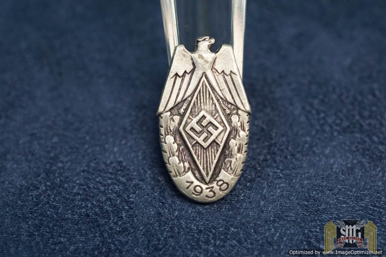 hitler youth meeting pin 1938