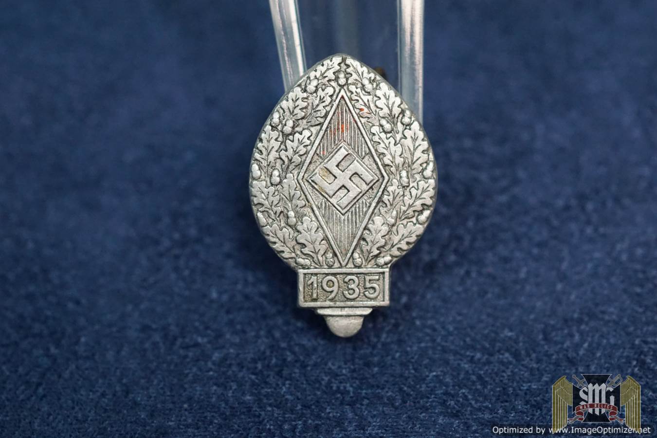 hitler youth meeting pin 1935