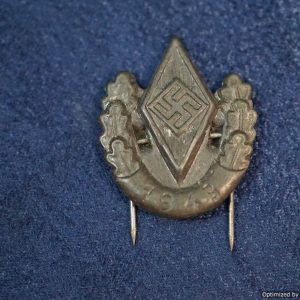 hitler youth meeting pin 1943