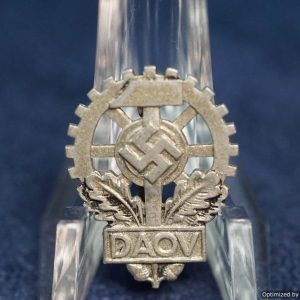 Nazi DAOV pin