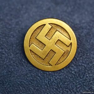 Nazi Supporter pin Gold