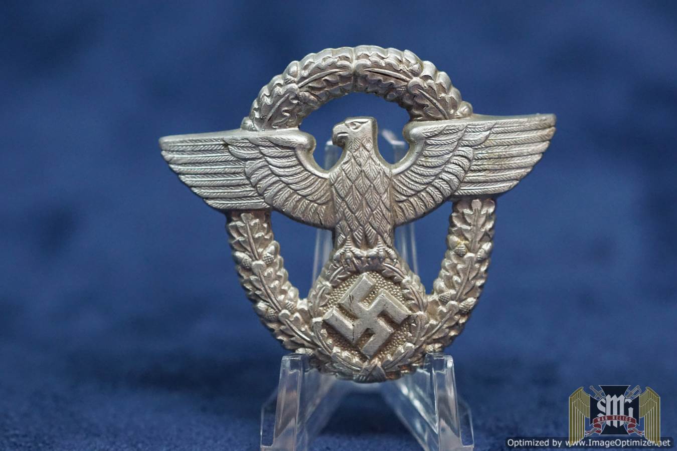 Nazi Police Visor Eagle