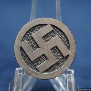Nazi Supporter pin silver