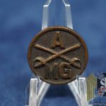US WW1 collar disk Cavalry Machine gun