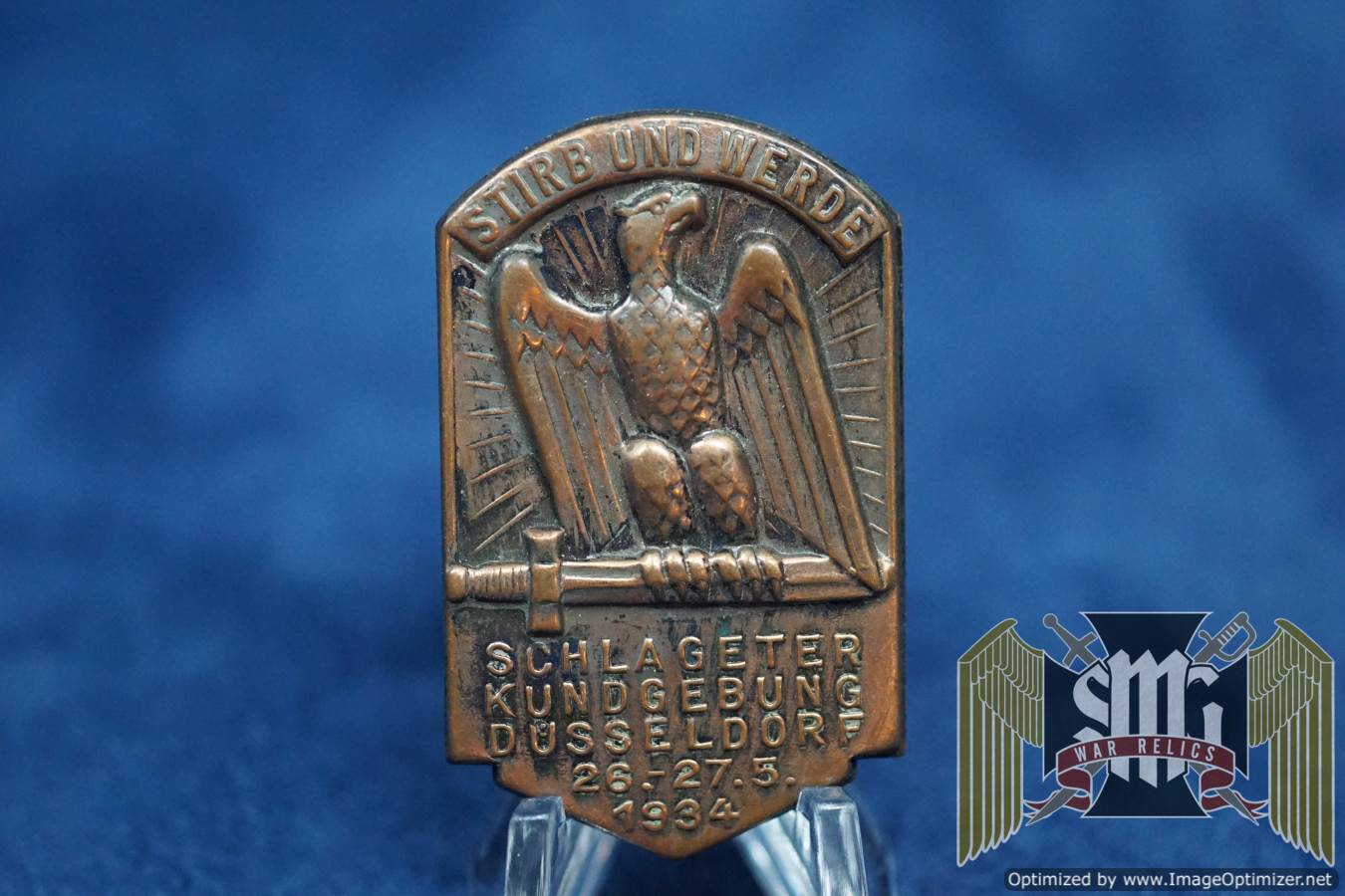 Schlageter Kundgebung Düsseldorf 26.-27.5.1934 ” Stirb und werde “