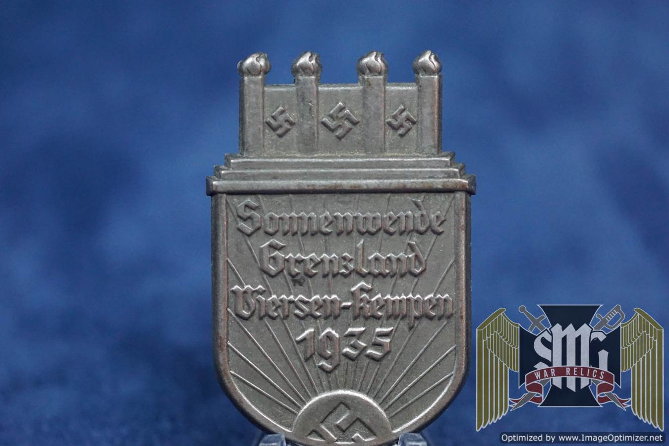 1935 Sonnenwende Grenzland Viersen Kempen Badge