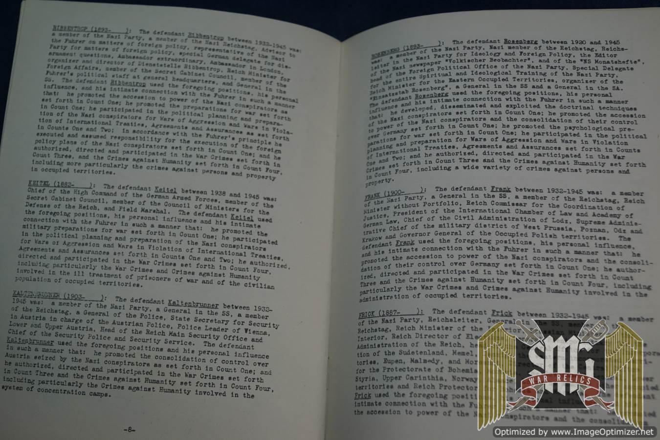 International Military tribunal Nuremberg Germany Program