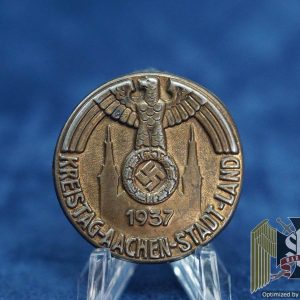 kreistag aachen stadt land tinnie in bronze