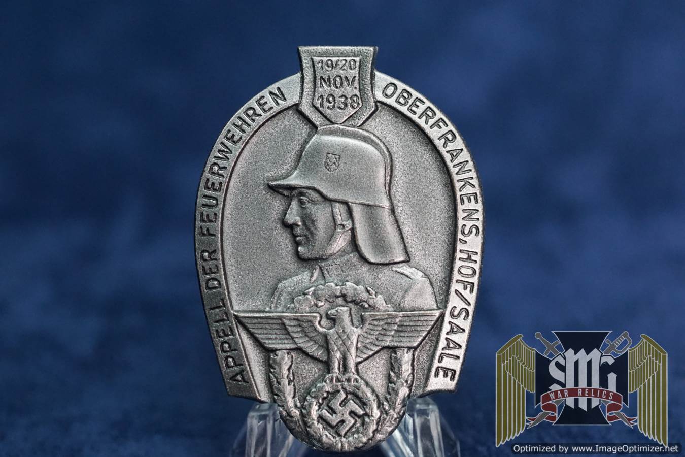 appell der feuerwehren oberfrankens Hof 1938 tinnie Fire police