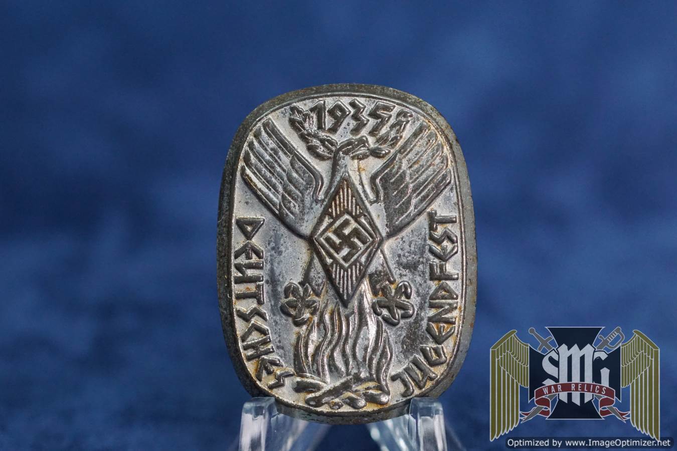 1935 Jugendfest Hitler youth Tinnie