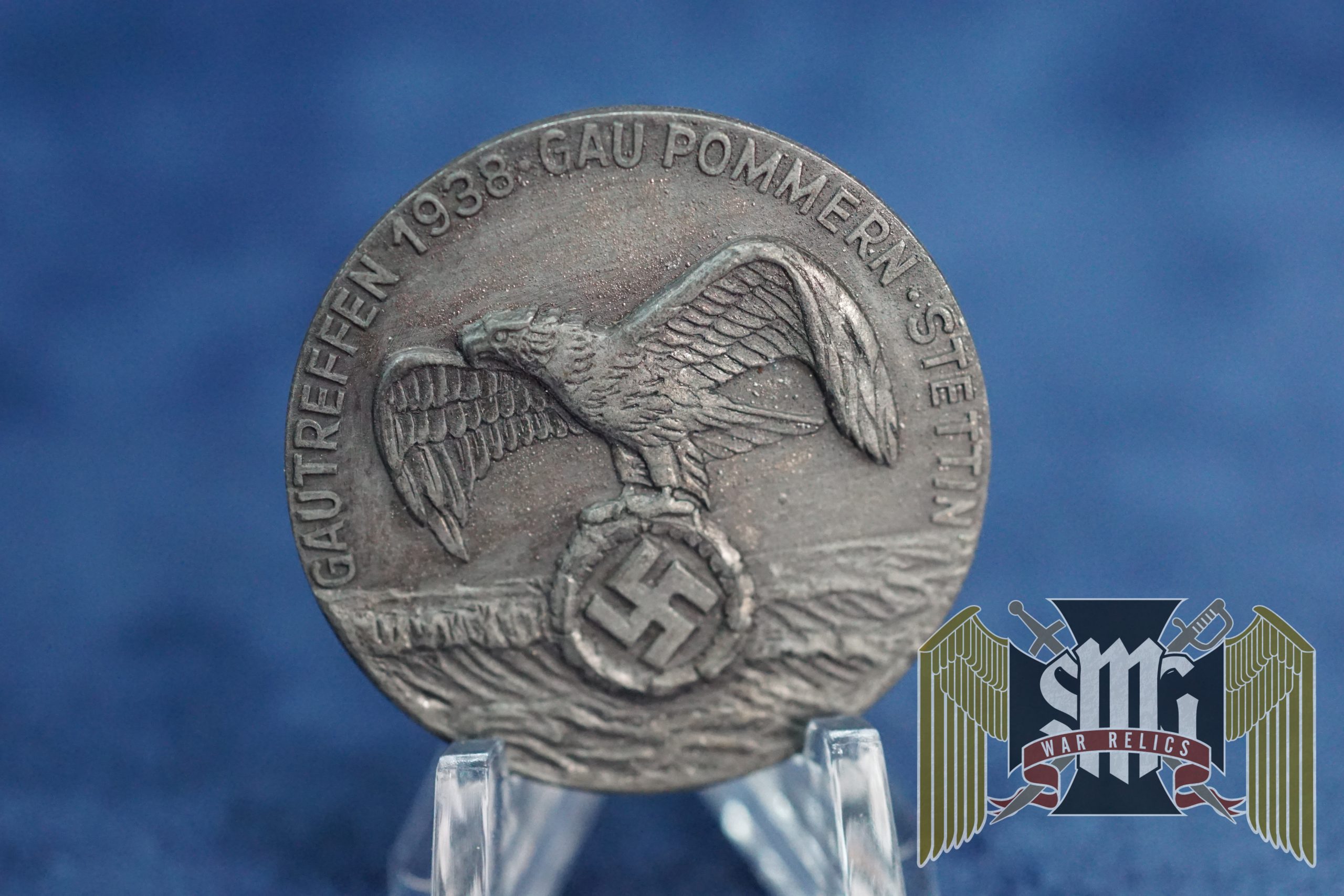 gautreffen 1938 gau pommern stettin badge