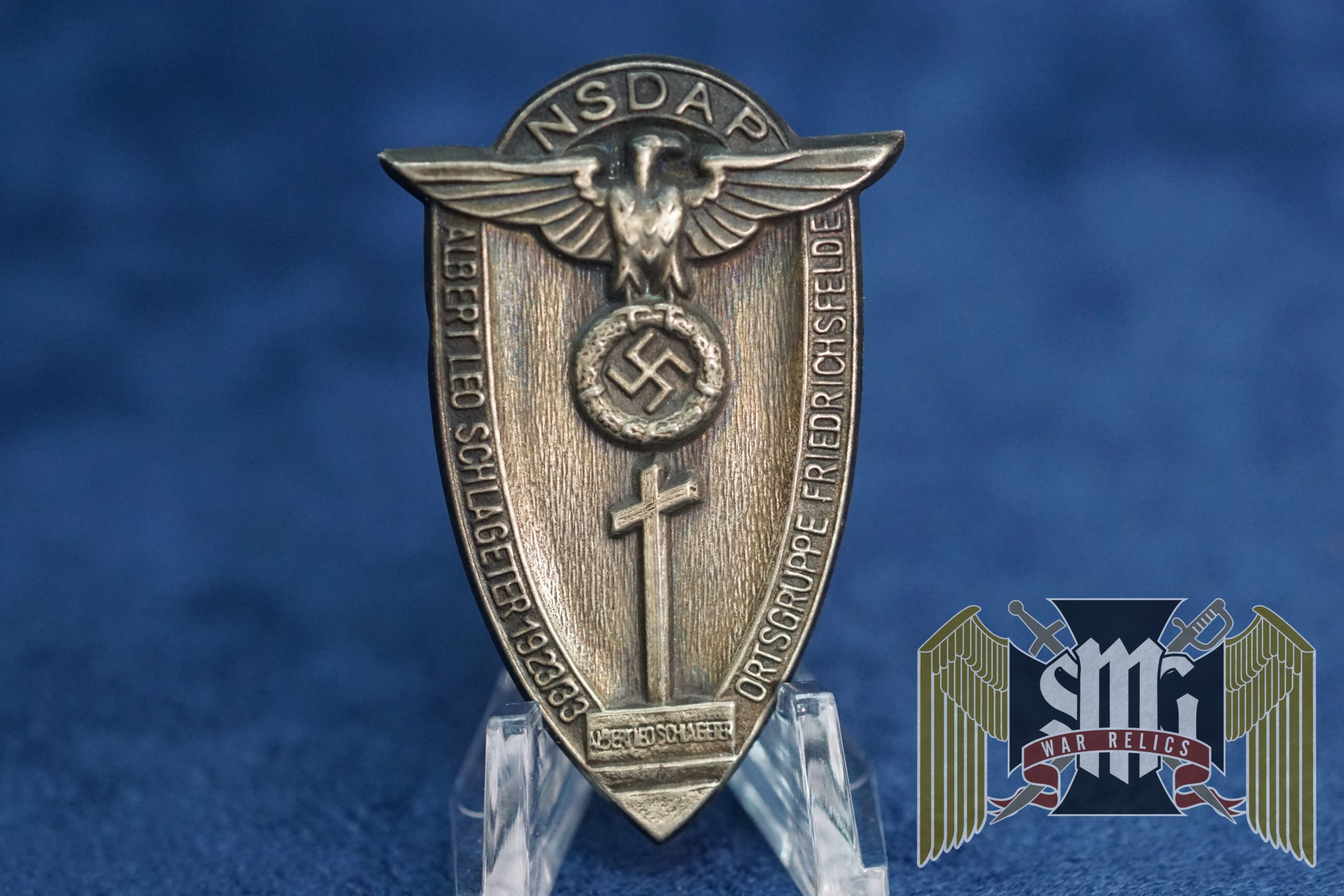 NSDAP Albert Leo Schlageter Tinnie