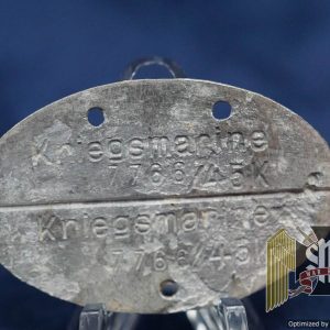 Kriegsmarine Dog Tag