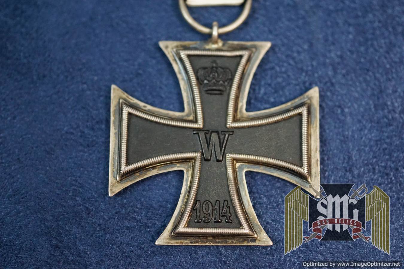 WW1 Iron Cross 2nd Class W/ Post war non combatant ribbon and Device