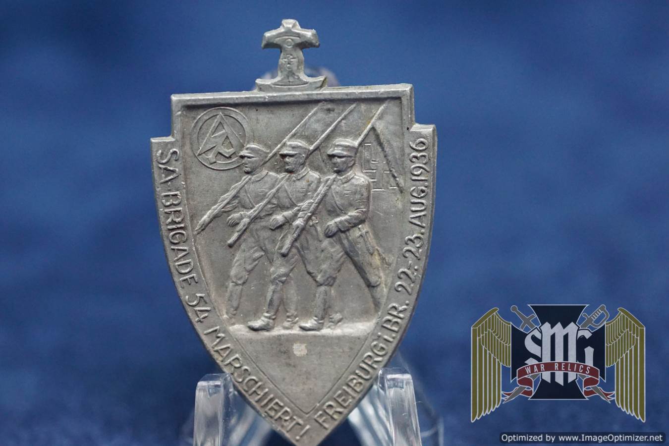 SA brigade 54 marschiert! 1936 Tinnie (SA Dagger)