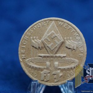 reichssport wettkampf 1939 hitler youth paper tinnie