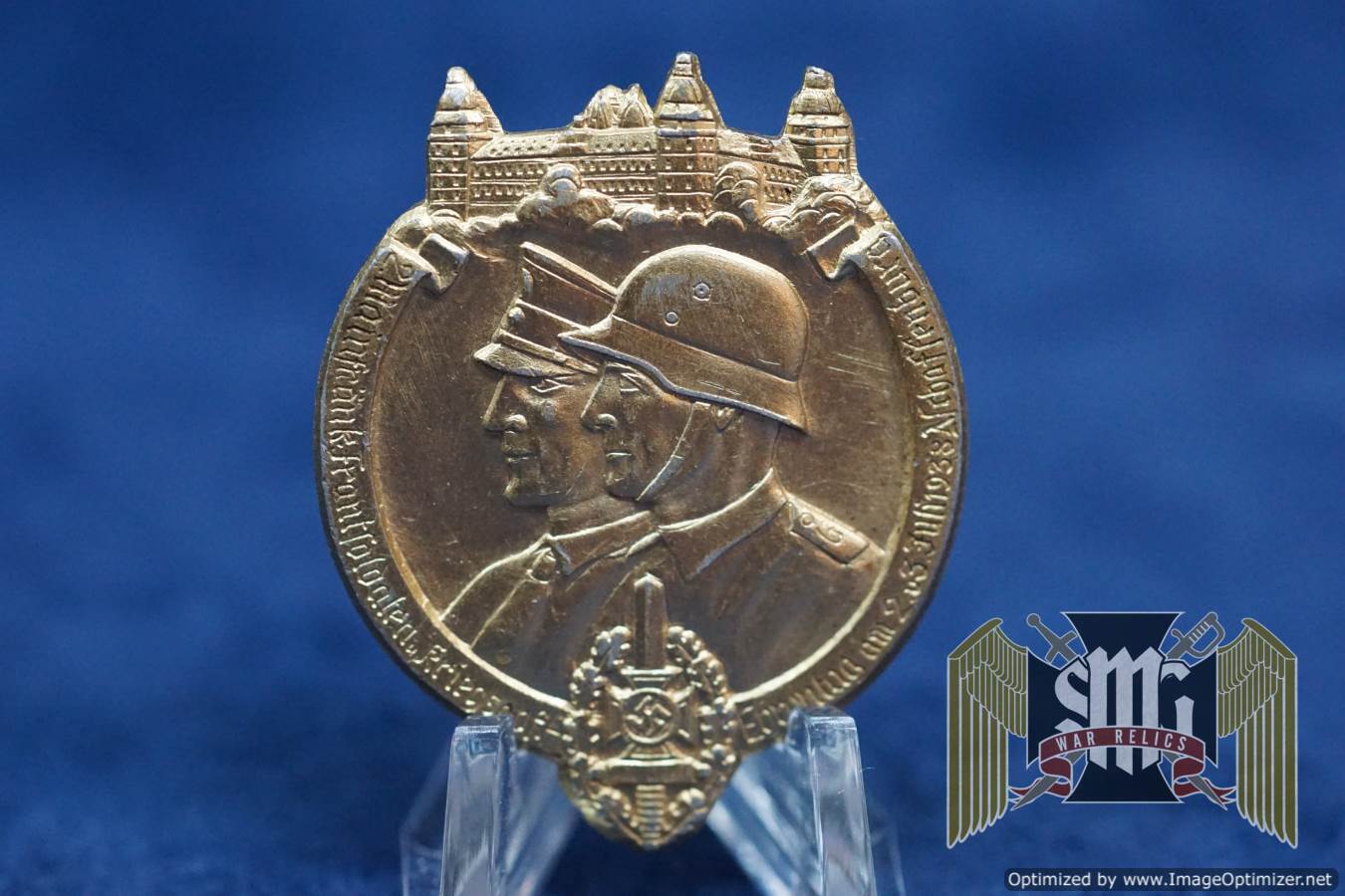 NSKOV Mainfrank frantsoldaten kriegsopf 1938 tinnie