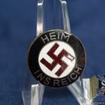 Heim Ins Reich Enamel Badge