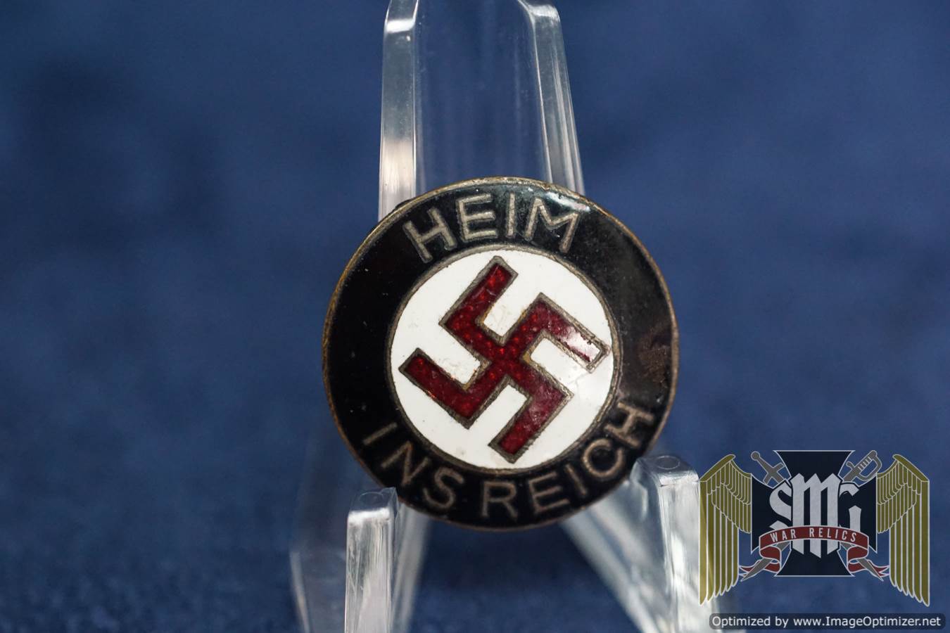 Heim Ins Reich Enamel Badge