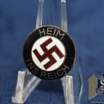 Heim Ins Reich Enamel Badge