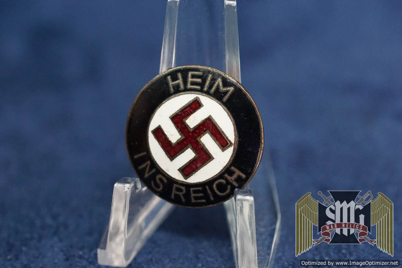 Heim Ins Reich Enamel Badge