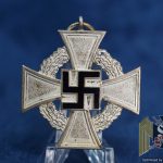 25 year faithful service cross post war ribbon