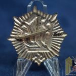 Reichsluftschutzbund RLB Reich Air Protection Cap Badge
